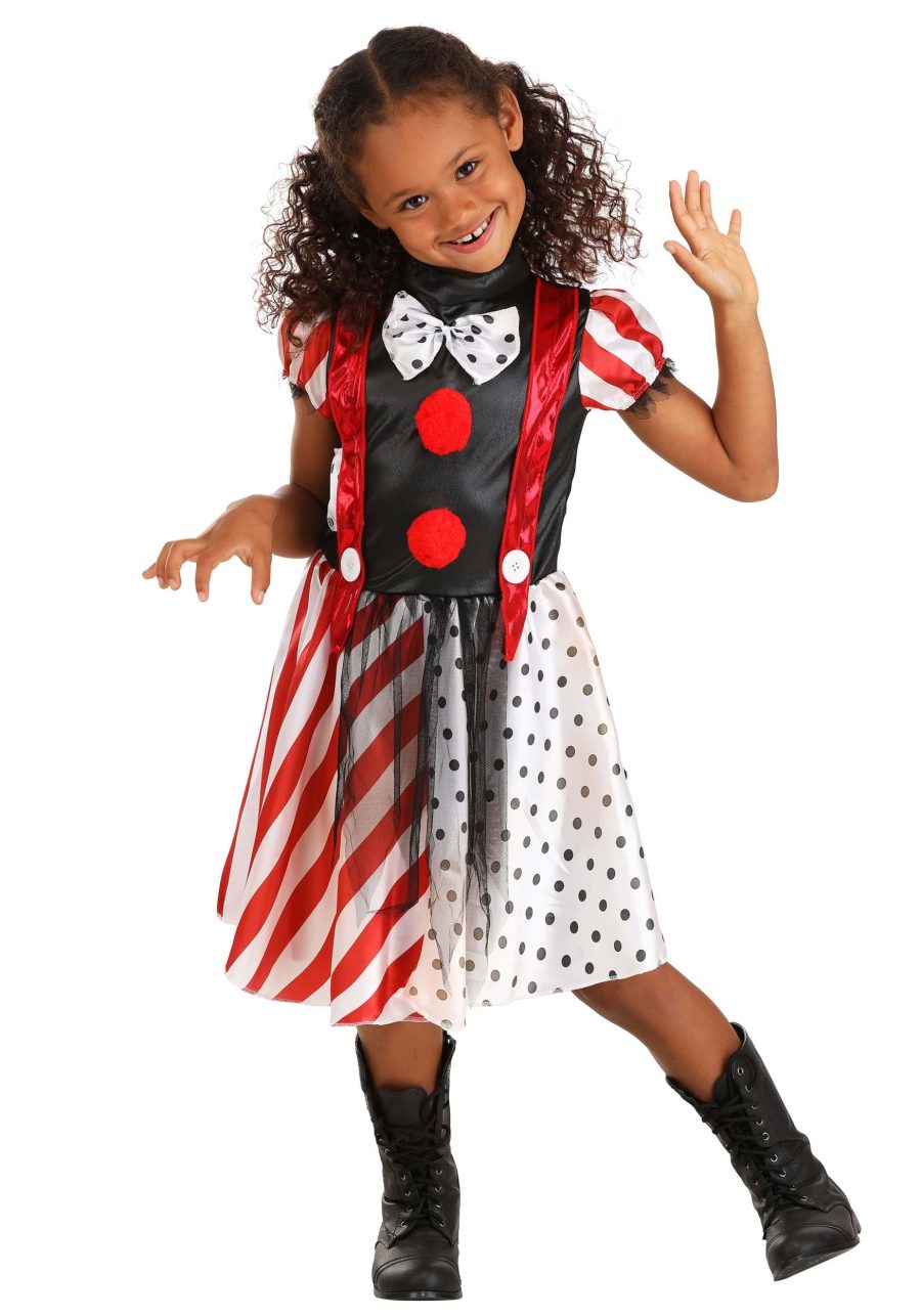 Kid's Dangerous Dotty the Clown Costume