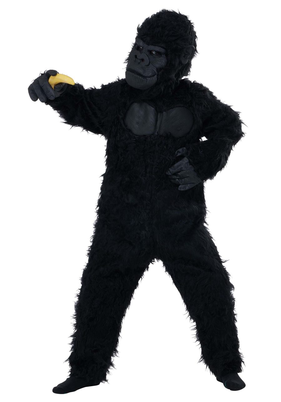 Kids Deluxe Gorilla Costume