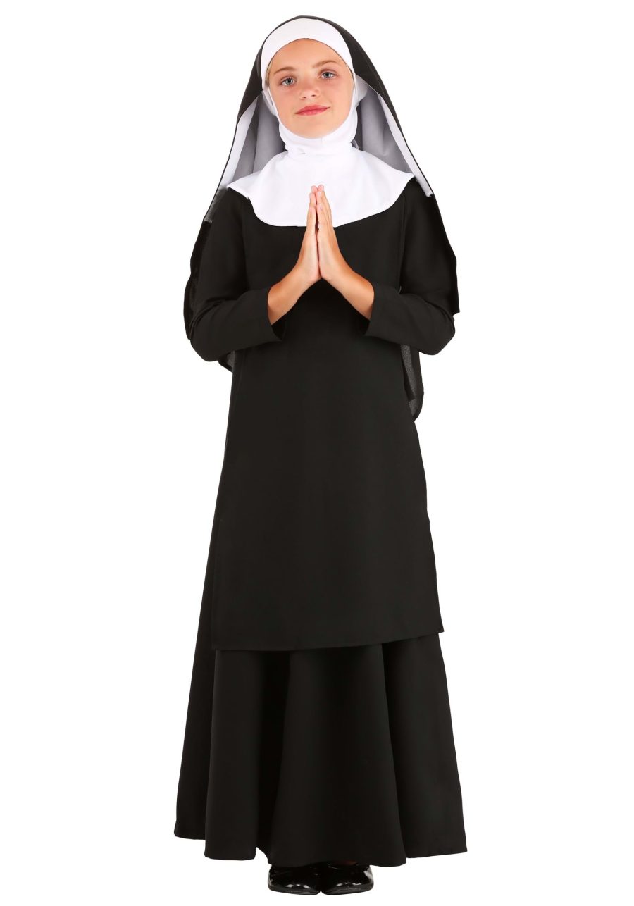 Kid's Deluxe Nun Costume