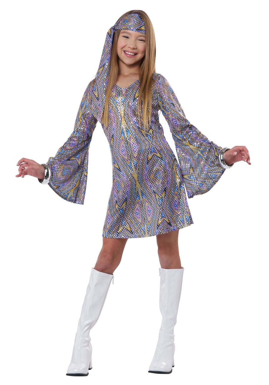 Kids Disco Darling Costume