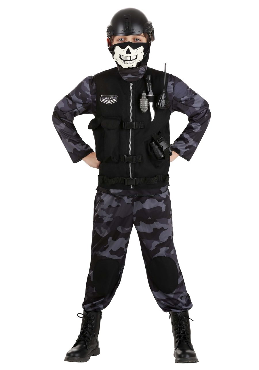 Kid's Elite Army Costume