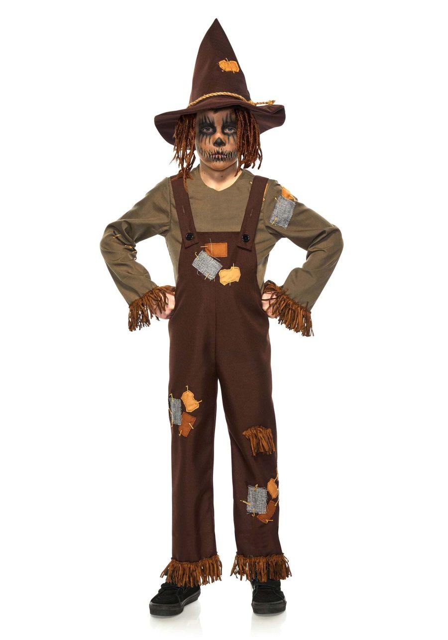 Kids Evil Scarecrow Costume