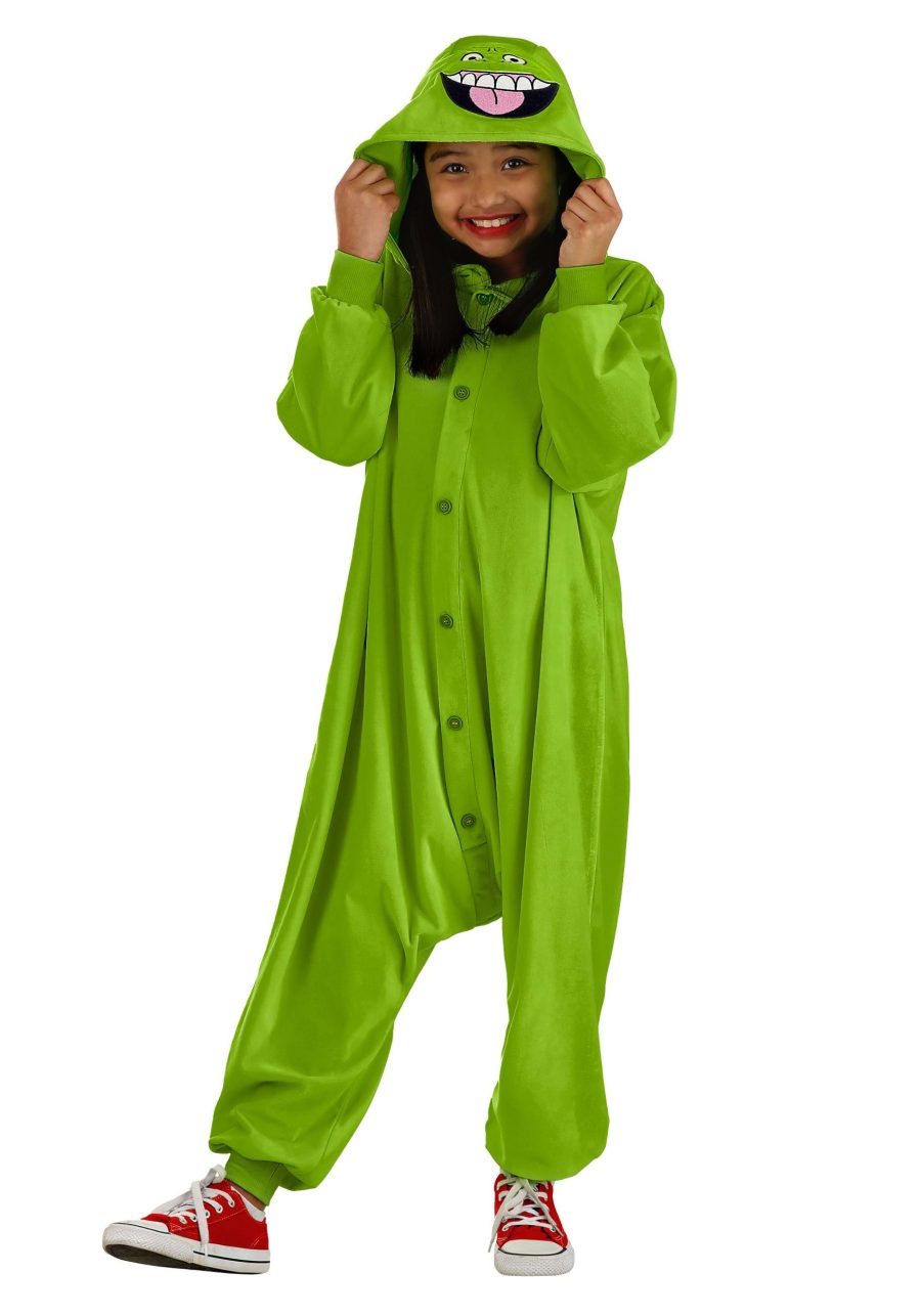 Kid's Ghostbusters Slimer Costume Onesie