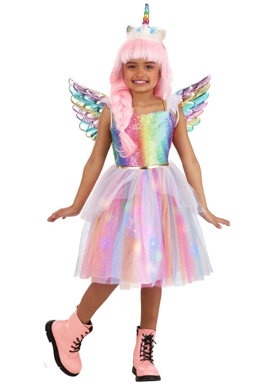 Kid's Gleaming Unicorn Costume