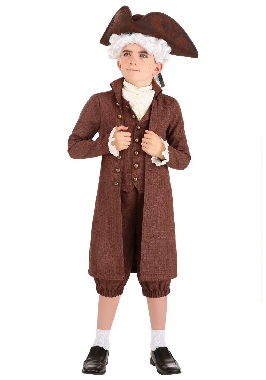 Kid's John Adams Costume