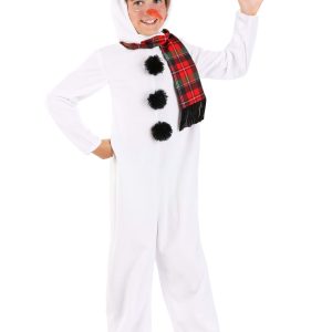 Kid's Jolly Snowman Costume