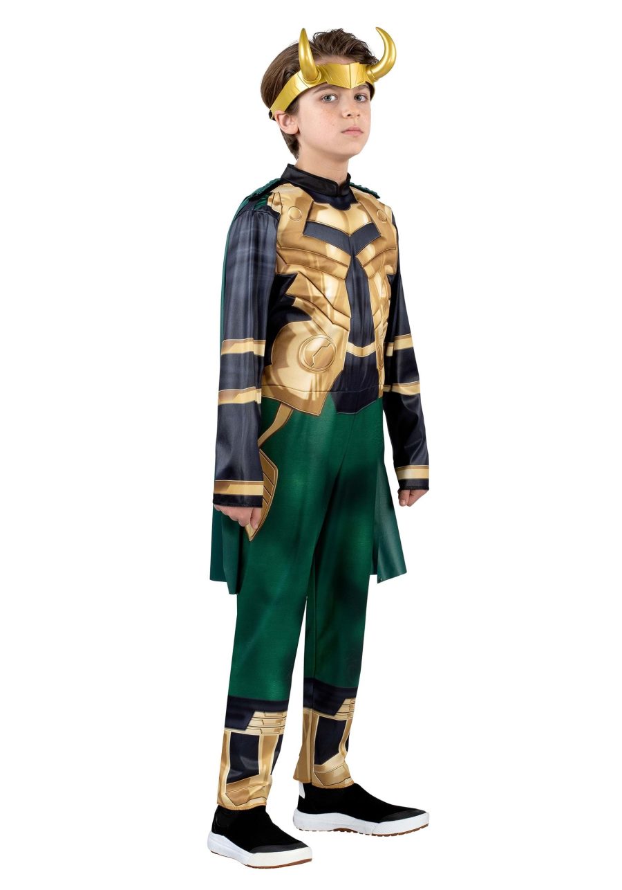 Kid's Loki Qualux Costume