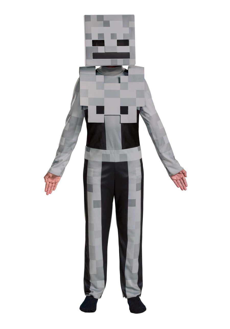 Kid's Minecraft Classic Skeleton Costume