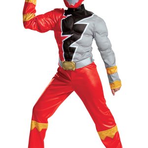 Kid's Power Rangers Dino Fury Red Ranger Costume