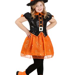 Kid's Pumpkin Patch Witch Costume