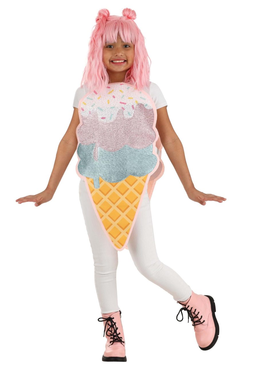 Kid's Sandwich Board Ice Cream Costume