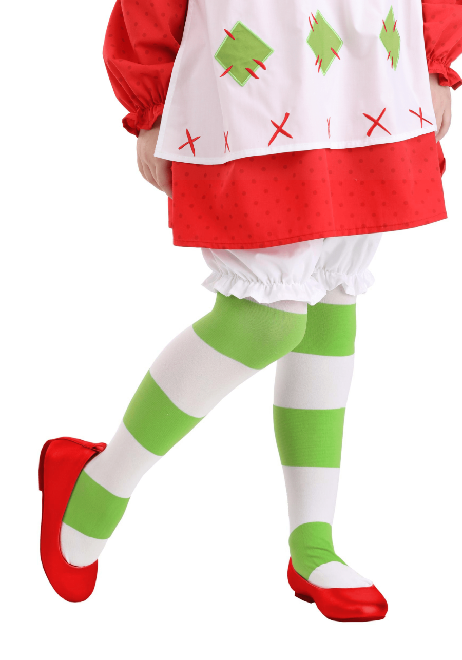 Kid's Strawberry Shortcake Costume Tights