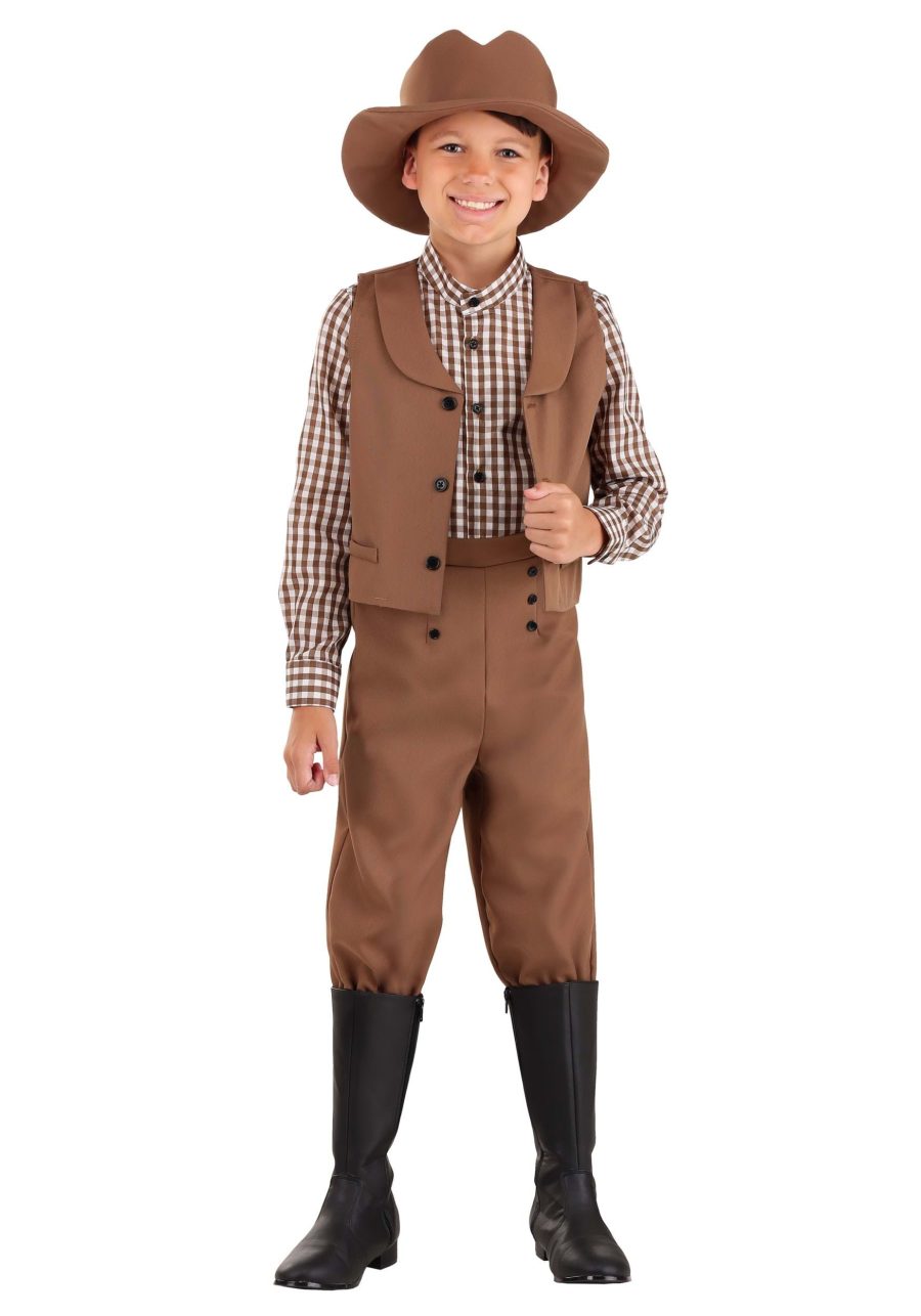 Kid's Western Pioneer Costume