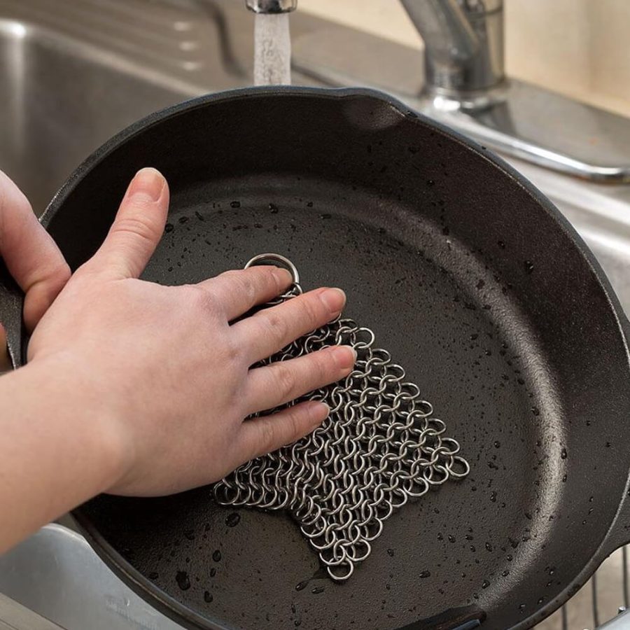 Kitchen Iron Chainmail Scrubber