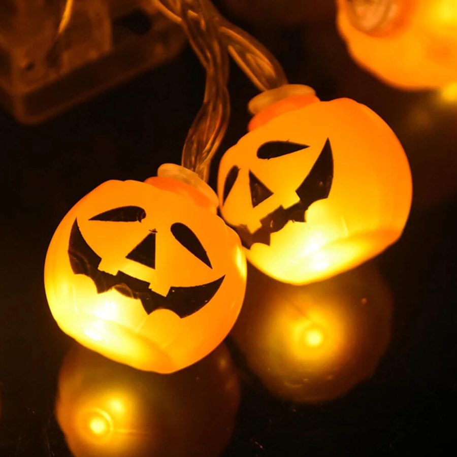 LED Halloween Pumpkin String Lights