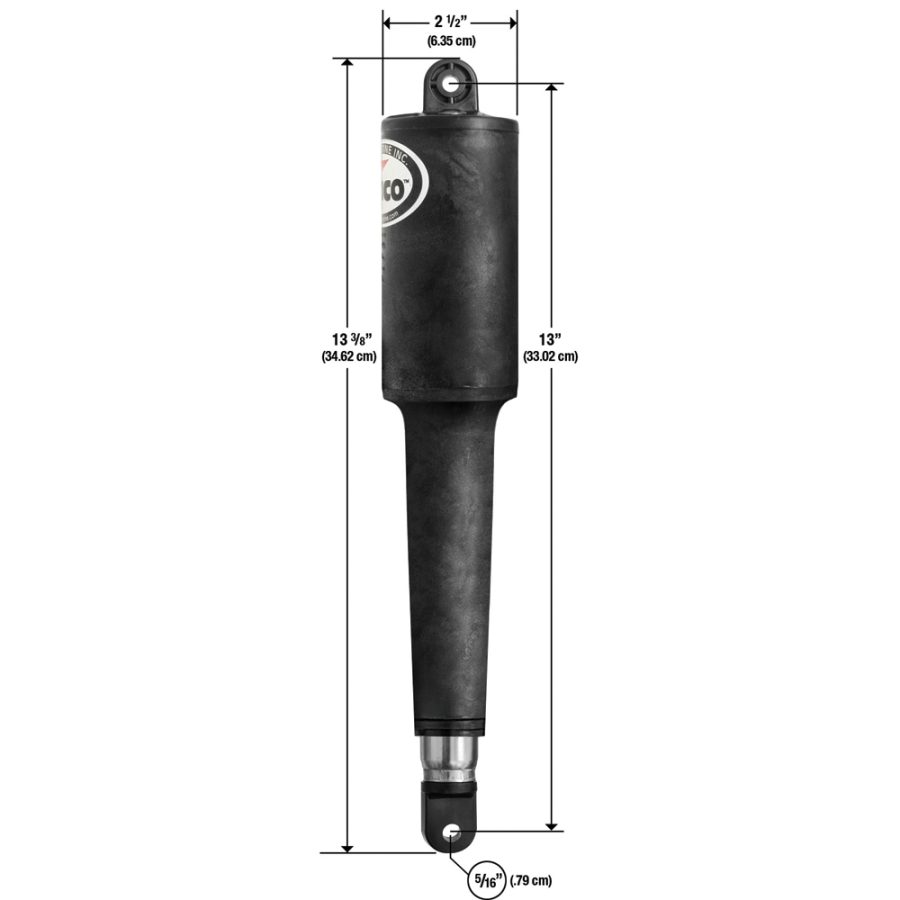 LENCO 15066-001 102 SERIES STANDARD ACTUATOR - 24V - 4-1/4 INCH STROKE