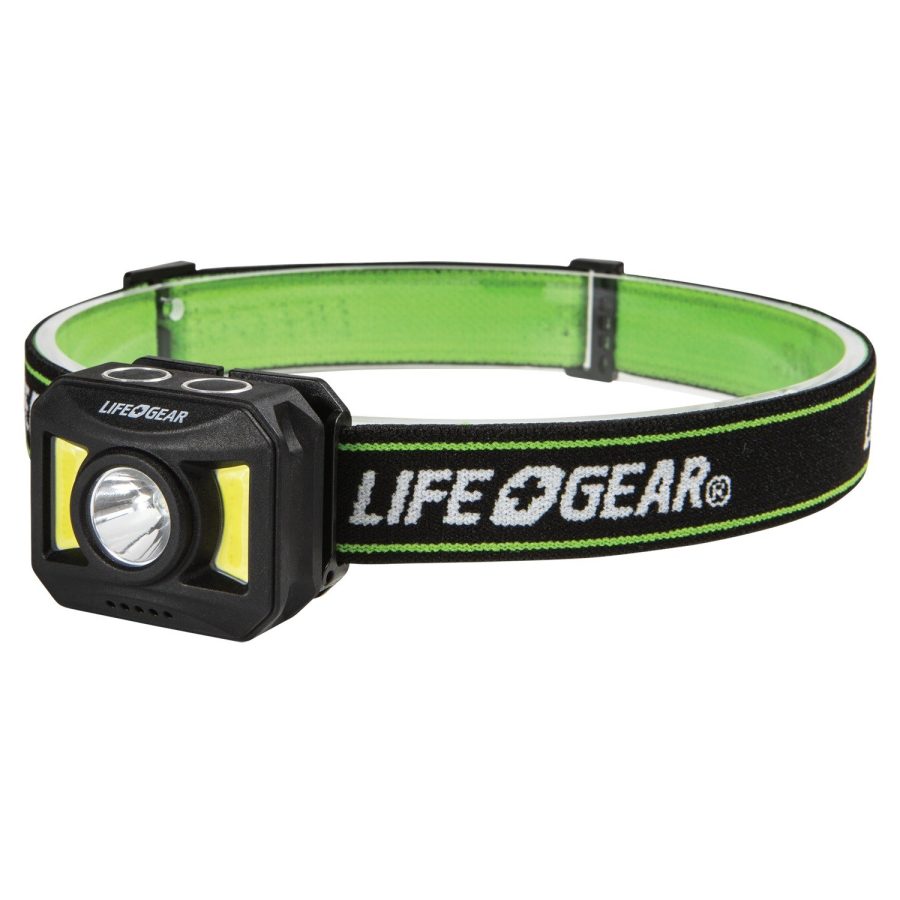 LIFE+GEAR 41-3919 300-Lumen USB-Rechargeable Headlamp