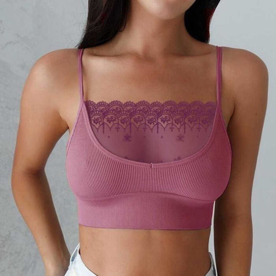 Lace Bralette Crop Top