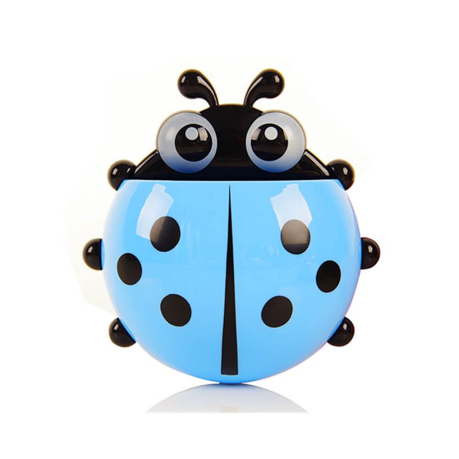 Ladybug Toothbrush Holder With Suction Cups