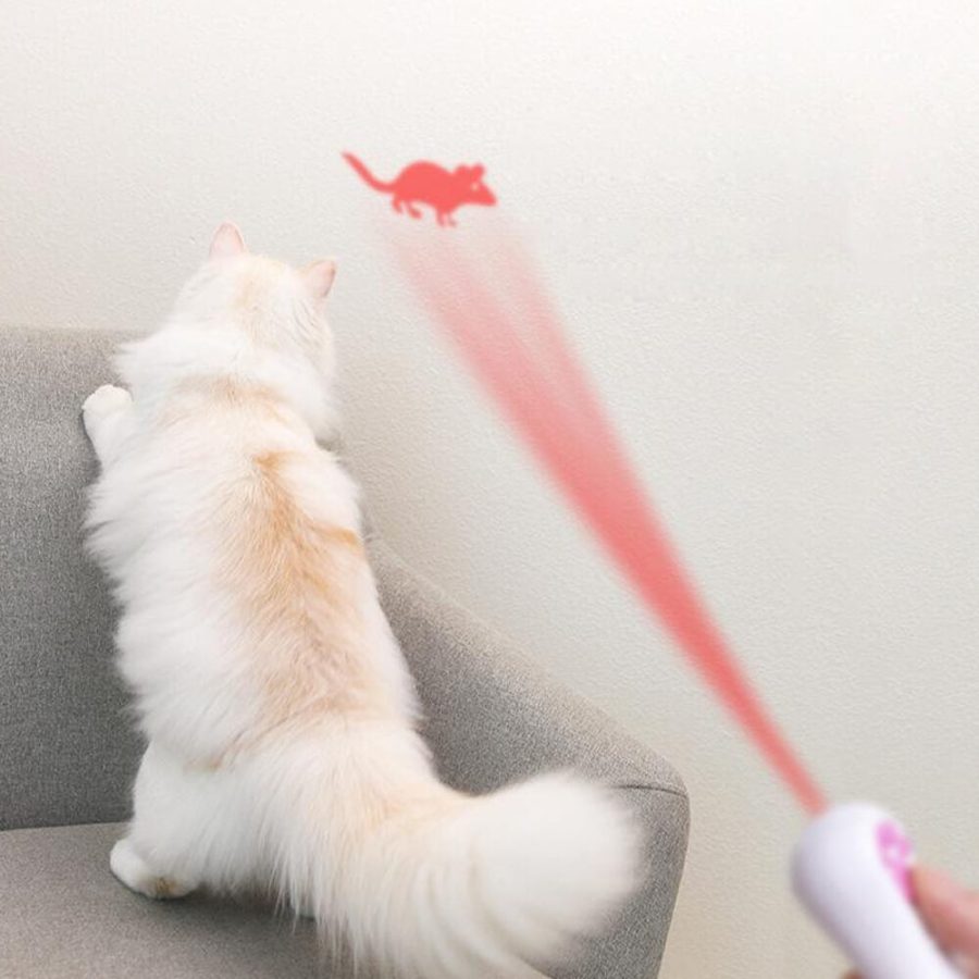 Laser Cat Teaser Interactive Toy