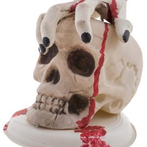 Light Up Skull and Bloody Hand Decoration