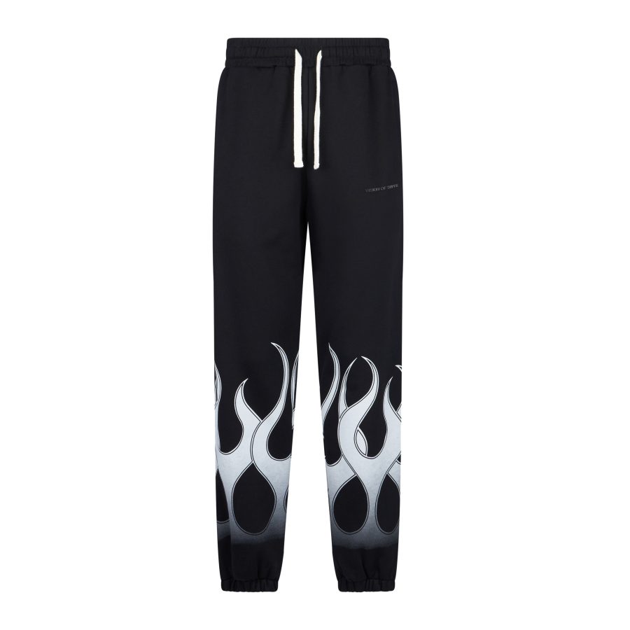 Lightweight Men's Tracksuit Pants Flames Pants