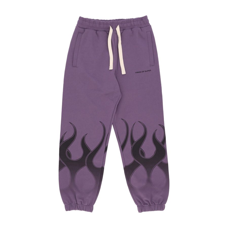 Lightweight Men's Tracksuit Pants Flames Pants