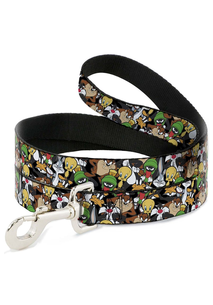 Looney Tunes 6 Character Stacked Pet Leash