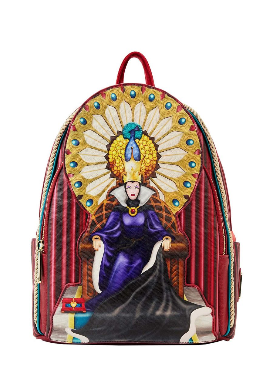 Loungefly Disney Snow White Evil Queen Throne Mini Backpack