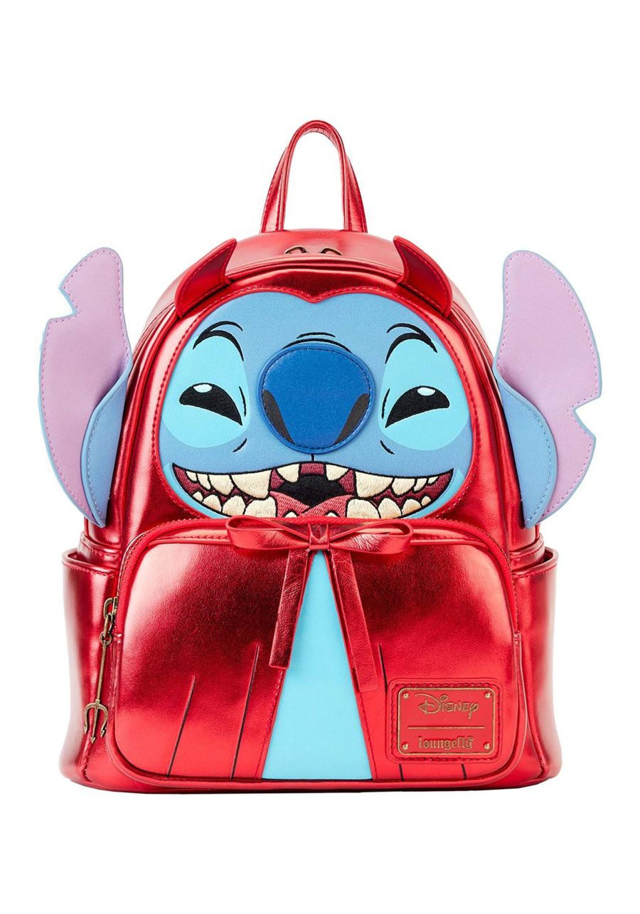 Loungefly Disney Stitch Devil Cosplay Mini Backpack