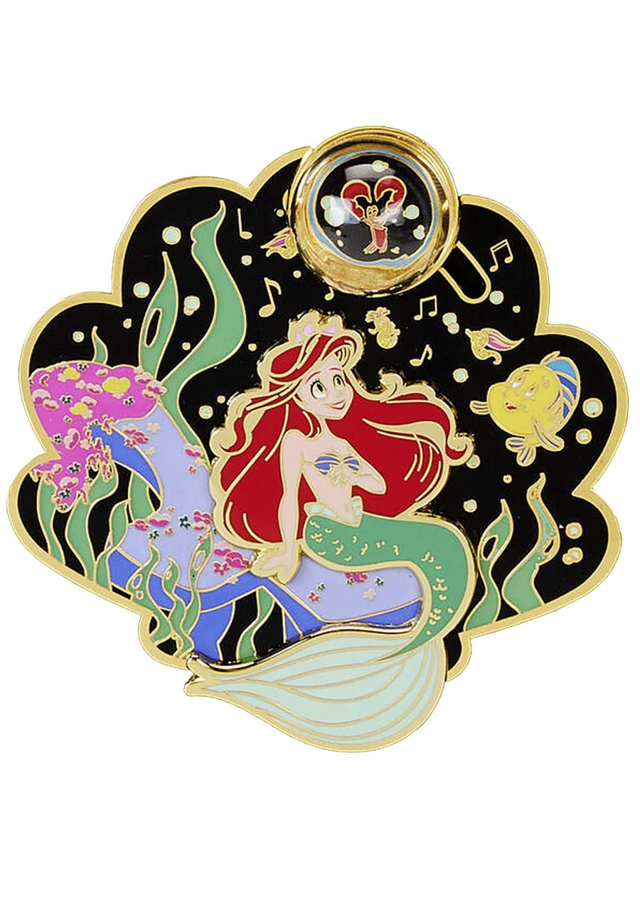 Loungefly Disney The Little Mermaid 35th Anniversary Pin