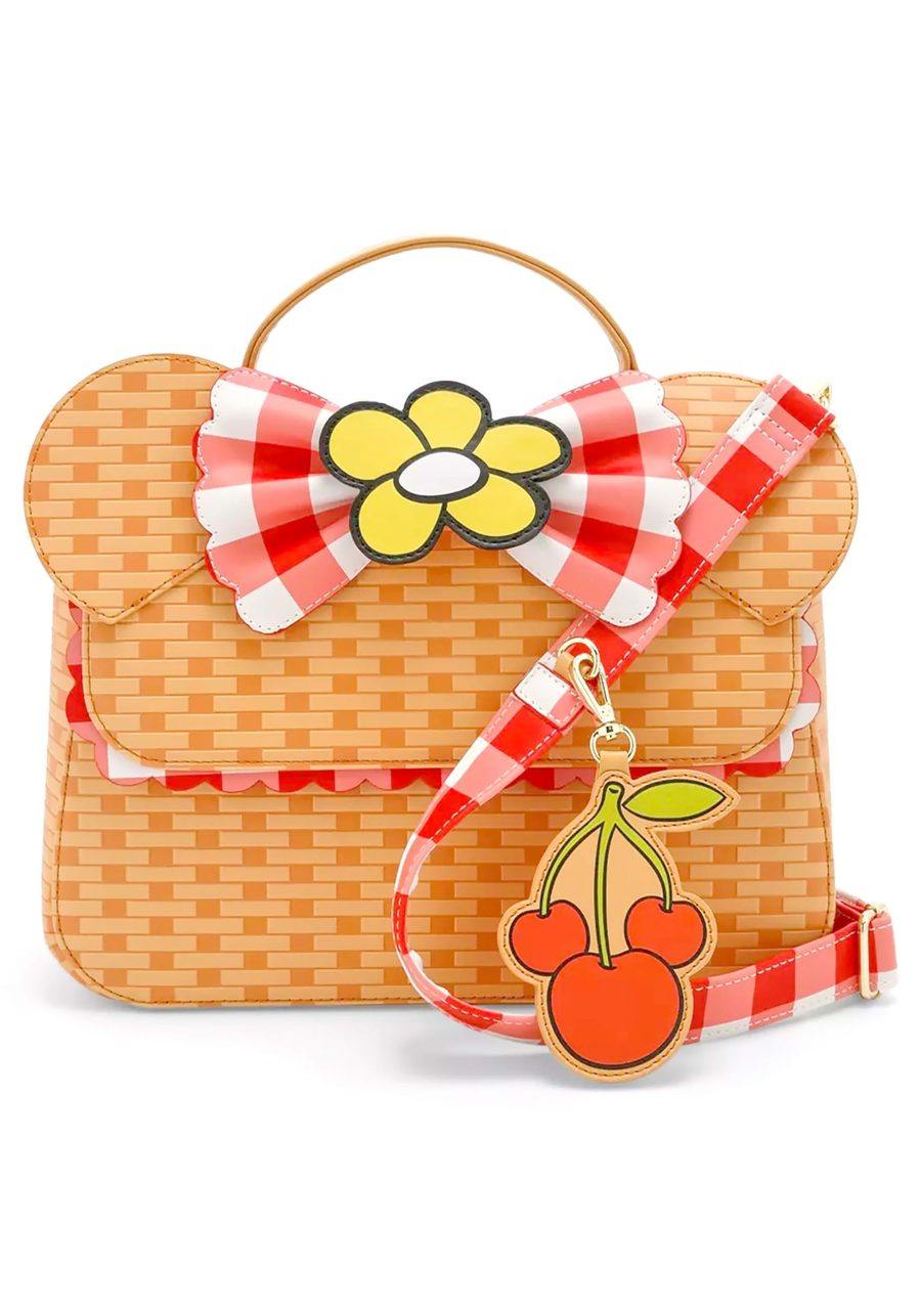 Loungefly Mickey & Friends Picnic Basket Crossbody Bag