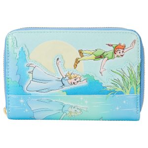 Loungefly Peter Pan You Can Fly Glow Zip Around Wallet