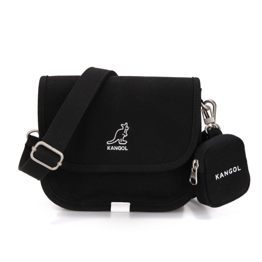 Lucky Canvas Mini Cross Bag II - Black