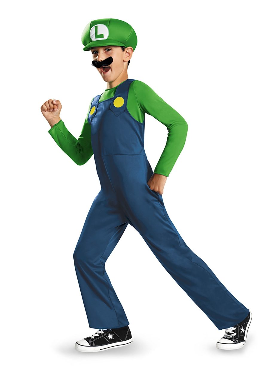 Luigi Boy's Classic Costume