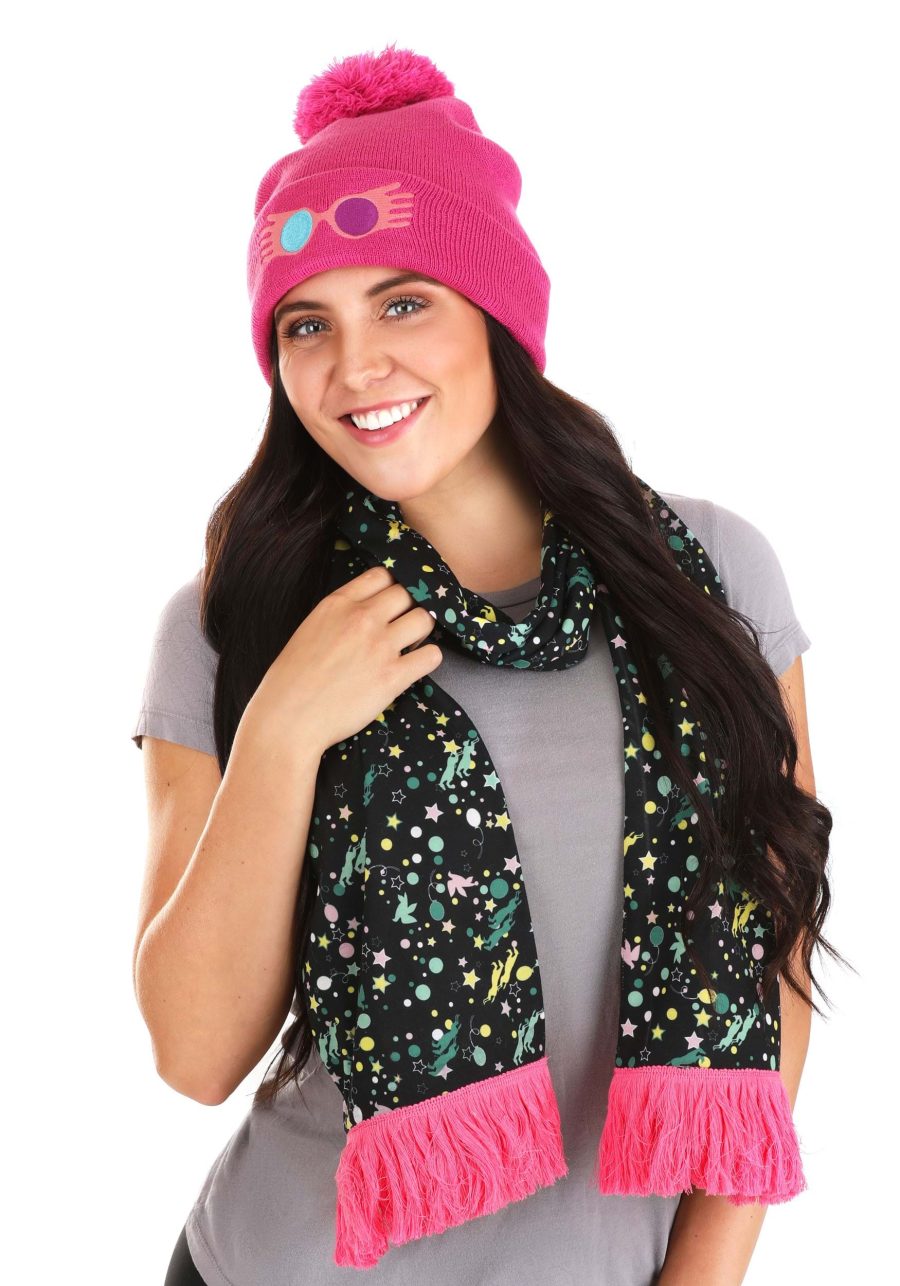 Luna Lovegood Knit Hat and Scarf Set