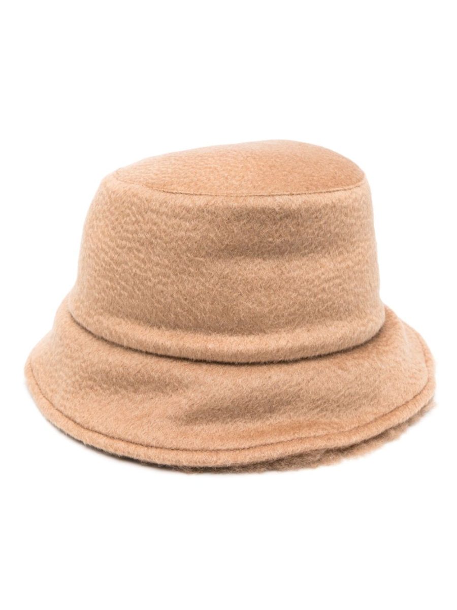 MAX MARA WOMEN Fiducia Bucket Hat Brown