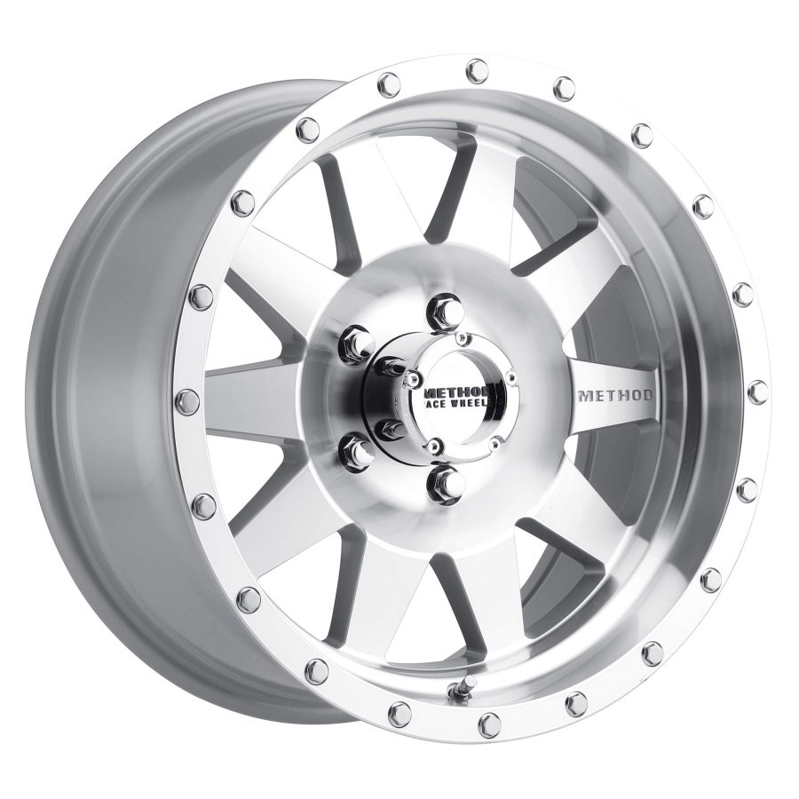 METHOD RACE MR30178550300 301 The Standard Machined/Clear Coat 17x8.5 INCH 5x5 INCH, 0mm offset 4.75 INCH Backspace