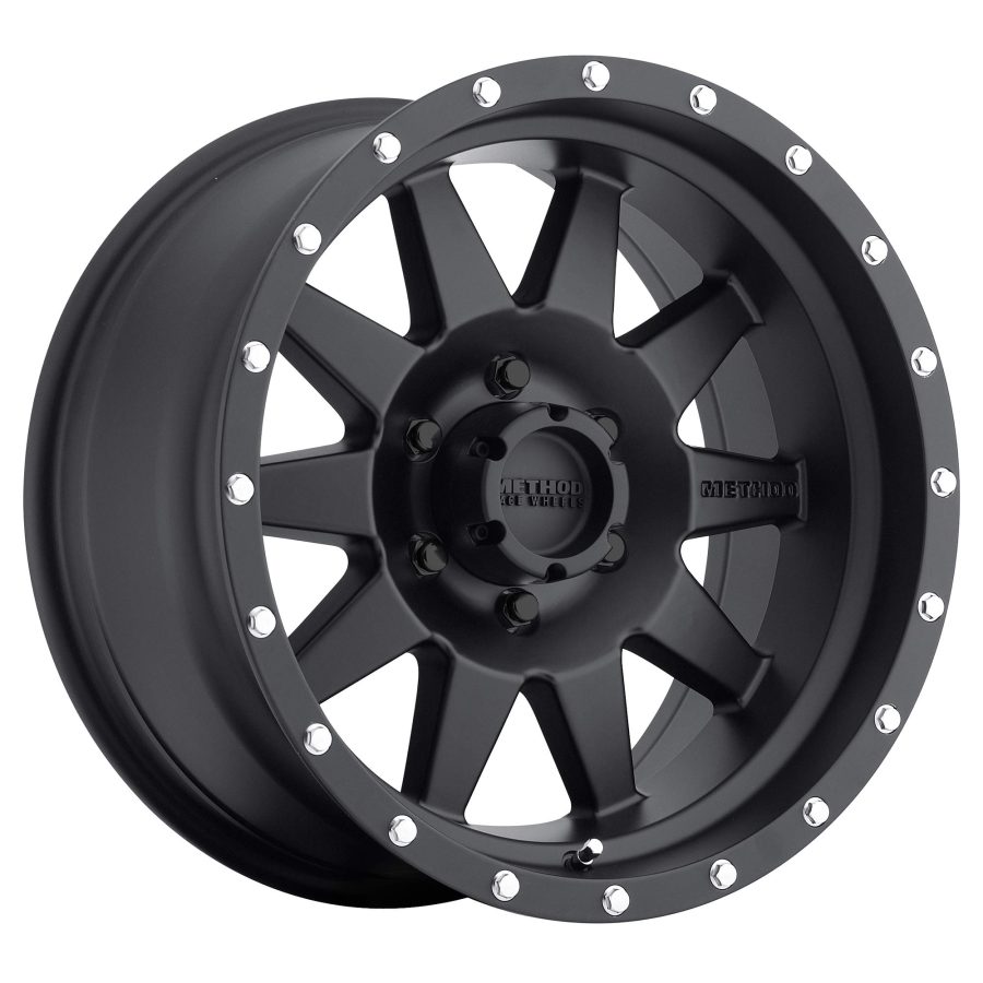 METHOD RACE MR30179060512N 301 The Standard Matte Black 17x9 INCH 6x5.5 INCH, 12mm offset 4.5 INCH Backspace