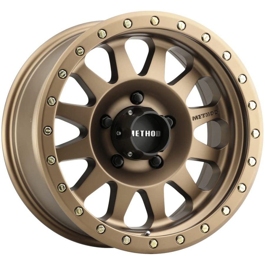 METHOD RACE MR30478550900 MR304 Double Standard Method Bronze Wheel with Aluminum (17 x 8.5 inches /5 x 5 mm, 0 mm Offset)