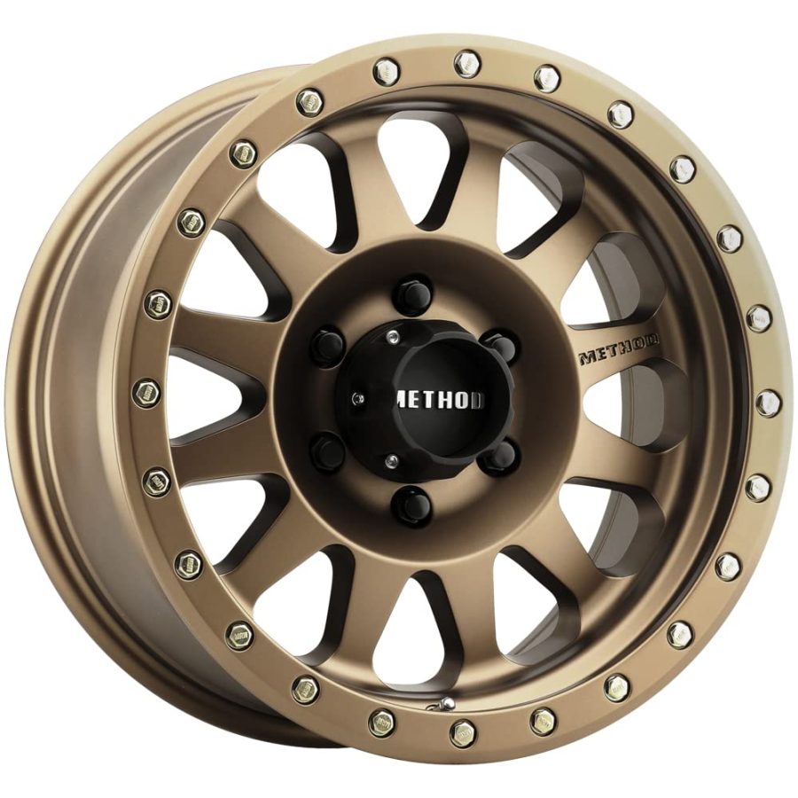 METHOD RACE MR30478560900 MR304 Double Standard Method Bronze Wheel with Aluminum (17 x 8.5 inches /6 x 5 mm, 0 mm Offset)