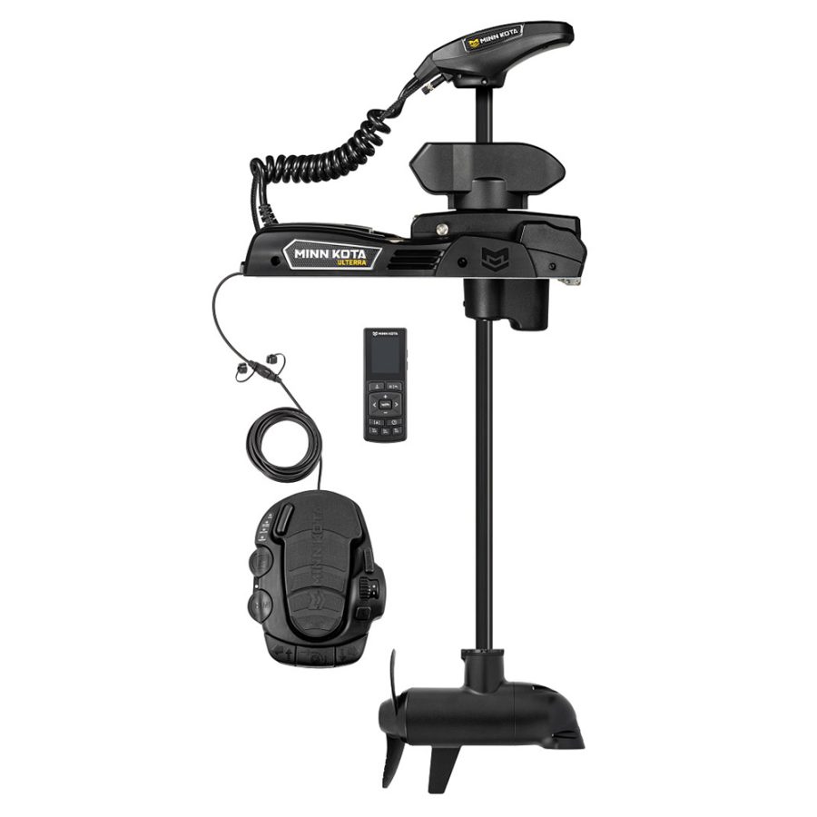 MINN KOTA 1358540 Ulterra QUEST 90/115 Trolling Motor w/Wireless Remote - Dual Spectrum CHIRP - 24/36V - 90/115LBS - 45 INCH