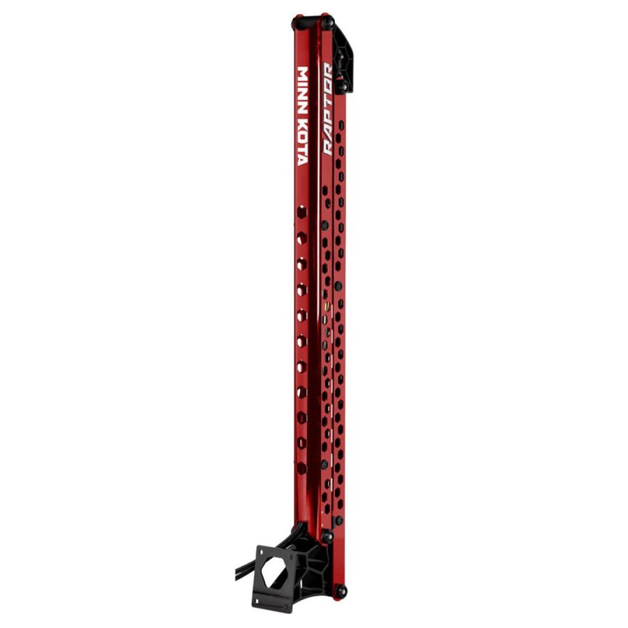 MINN KOTA 1810622 Raptor 8FT Red Shallow Water Anchor With Active Anchoring