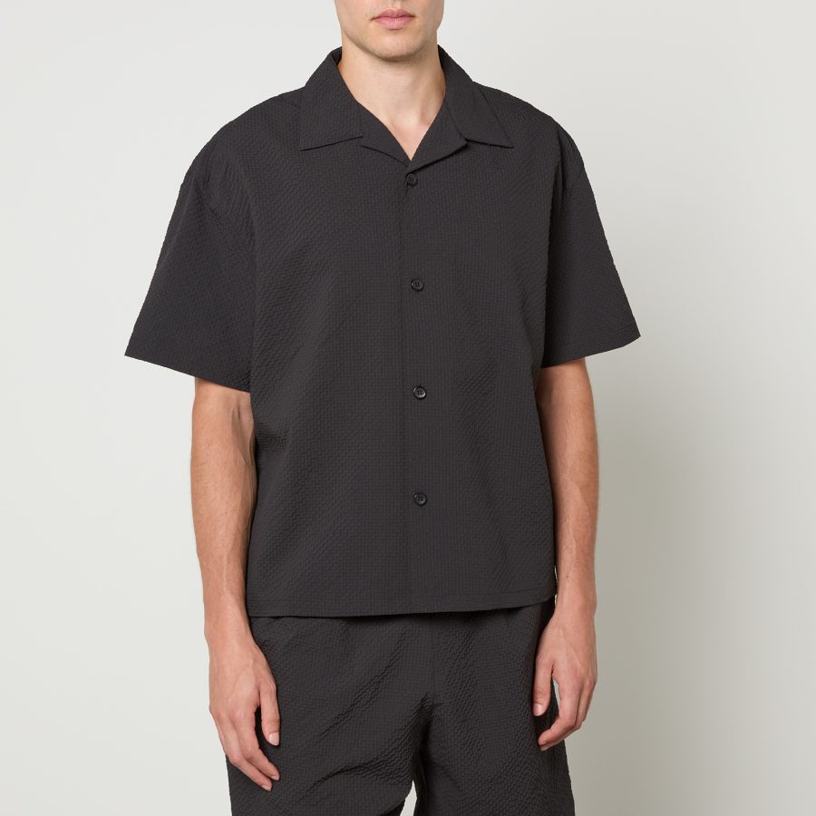 MKI MIYUKI ZOKU Vacation Cotton-Seersucker Shirt - S