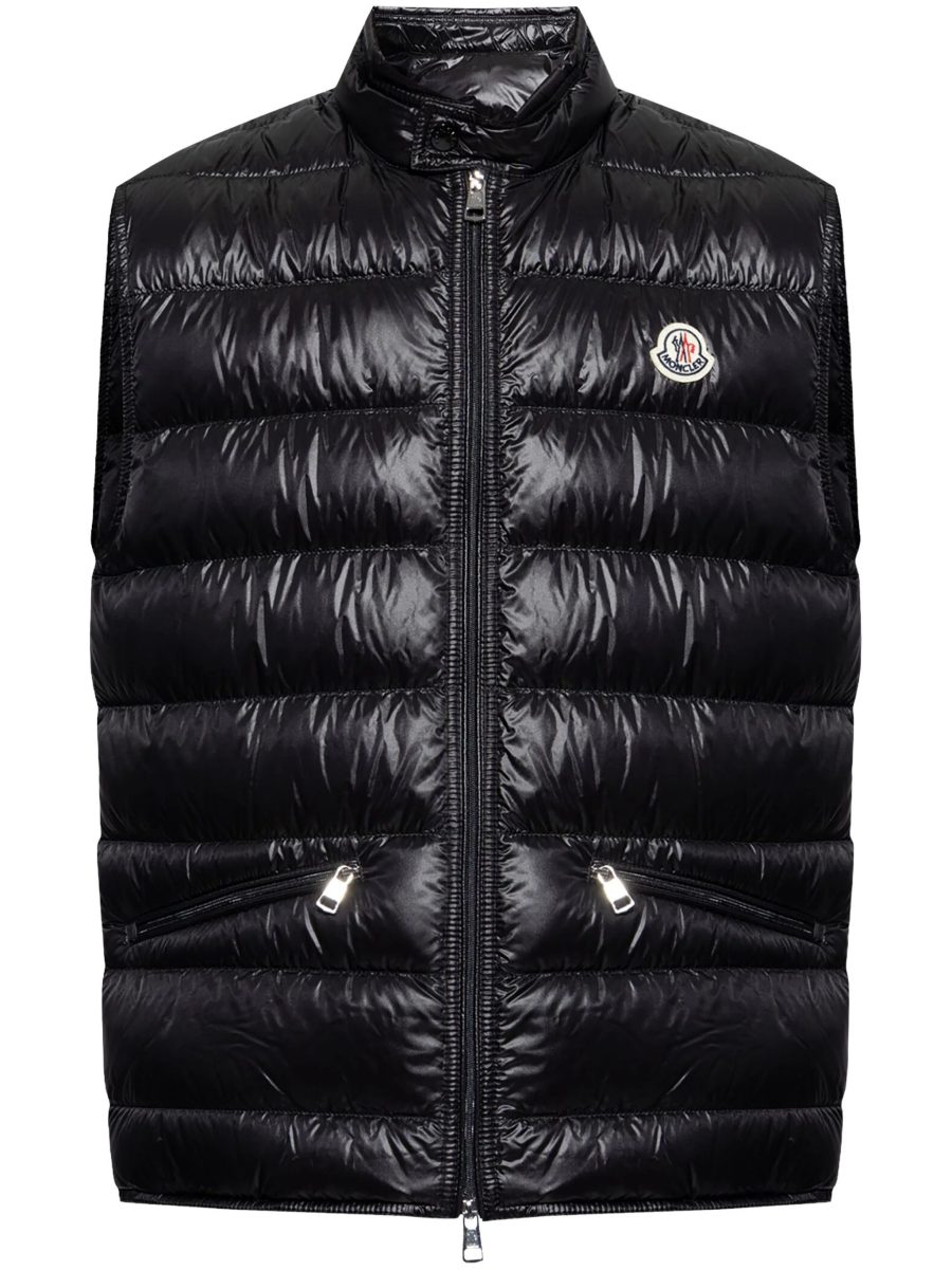 MONCLER Gui Down Gilet Black