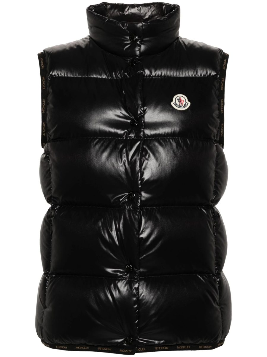 MONCLER WOMEN Badia Padded Gilet Black