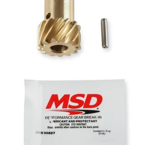 MSD 8471 Chevy Bronze Distributor Gear .500 INCH ID