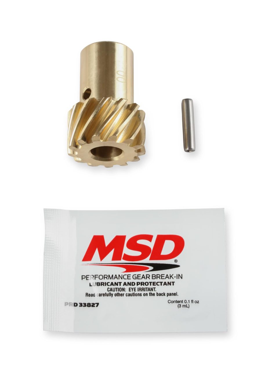 MSD 8471 Chevy Bronze Distributor Gear .500 INCH ID