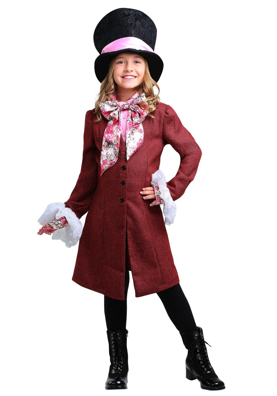 Mad Hatter Girls Costume