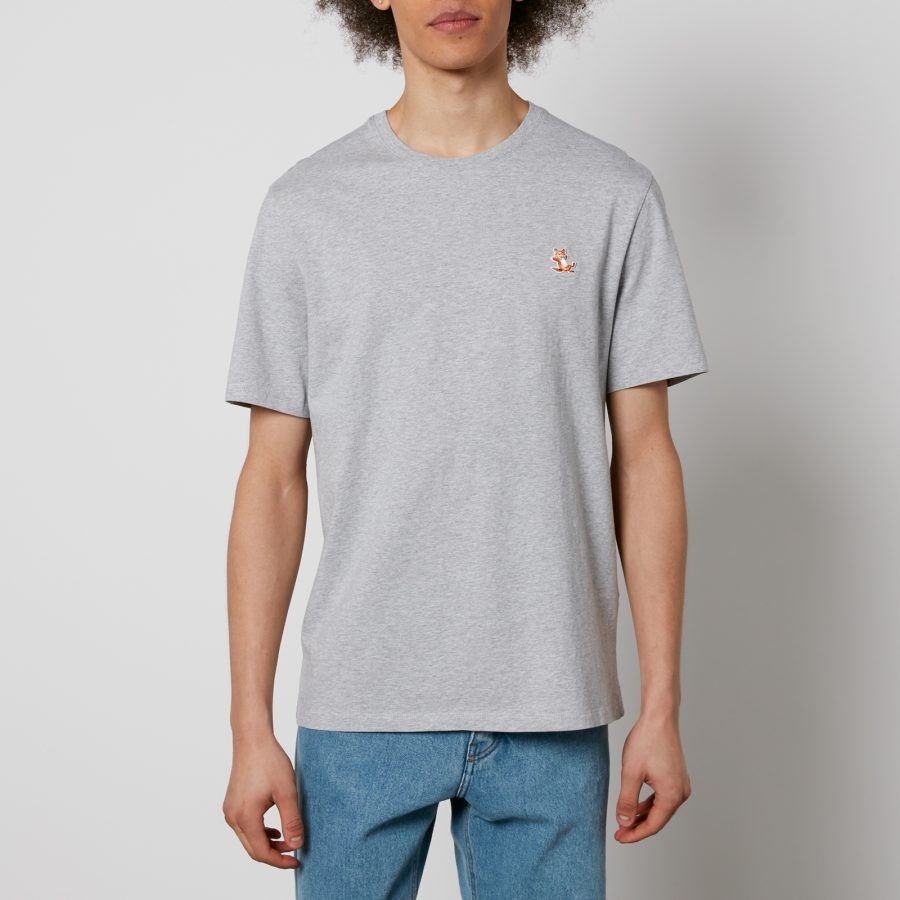 Maison Kitsuné Chillax Fox Patch Cotton T-Shirt - M